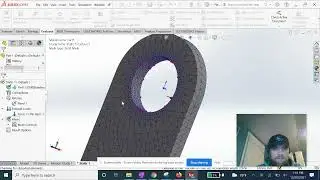 Simple Solidworks FEA Analysis Setup | Apply Mesh Control