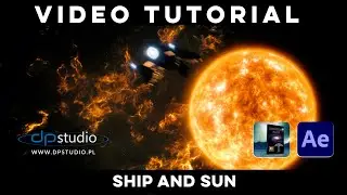 Ship and Sun | Video Tutorial | After Effects | Universe Pack