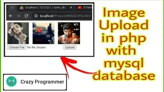 Simple Image Upload in php with Database sql PHP project✔ || for beginners 2021 PHP