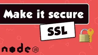 How to generate and use a SSL certificate in NodeJS