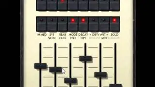 Audio Example: Universal Audio 224 Decay and Crossover Sliders