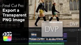 Create and Export a Transparent Watermark PNG Image in Final Cut Pro X