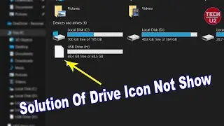 Solution Of Drive Icon Not Show