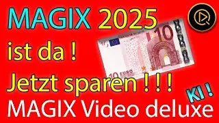 MAGIX Video deluxe 2025 - (Jetzt 10 Euro beim Kauf der neuen KI-Version sparen)