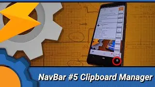 TASKER: Smart NavBar #5 - Clipboard Manager