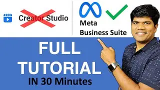 Facebook Meta Business Suite - Full Tutorial (In 30 Minutes)