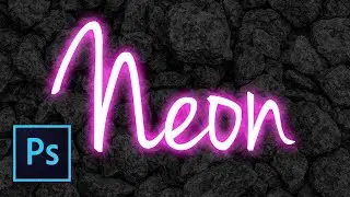 HOW TO MAKE NEON GLOW TEXT IN PHOTOSHOP