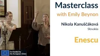 Nikola Kanuščáková - Enescu - Cantabile et Presto - MASTERCLASS