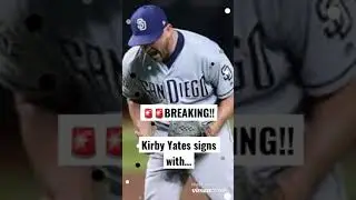 🚨🚨BREAKING!!! KIRBY YATES AND DANIEL HUDSON SIGN WITH NEW TEAMS!!! 😝SIGNINGS ARE INSANE! ⚾️🔥