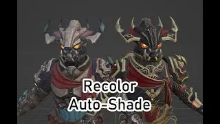 Apex Legends Auto Shader for Blender: Recolor & Texture Removal Demonstration