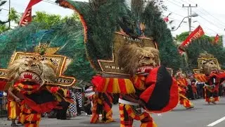 Reog Ponorogo Asli Spektakuler Bujang Ganong Lengkap Tari Jathilan Cantik Cantik