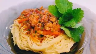 Как приготовить СПАГЕТТИ С ПОДЛИВОЙ из ФАРША🍝Вкусно, Быстро,Недорого.#спагетти #подлива