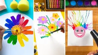 Simple Painting Tricks For Beginners. Easy Painting Ideas