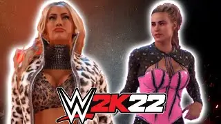 Carmella (Alternative Attire) Vs Lana | WWE 2K22 Match | WWE 2K22 Gameplay