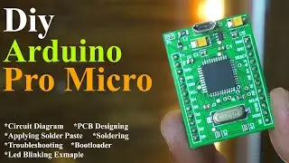 How to Make Arduino Pro Micro at Home, Altium Designer, Arduino Pro Micro Bootloader