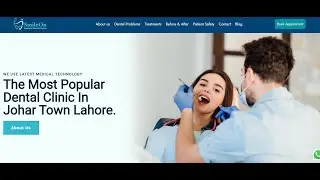 Dental Clinic Site New Design HTML & CSS | For Beginners | Zabiullah Technical Live Part 1