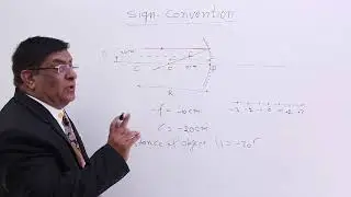 Class 12th – Sign Convention | Ray Optics | Tutorials Point