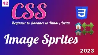 CSS image sprites | how to use image sprite in css | CSS tutorial in Hindi and Urdu