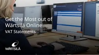 Wärtsilä Online | VAT Statement Tutorial