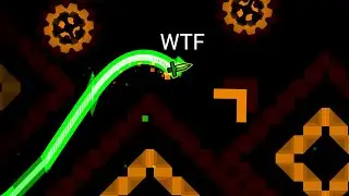 Nine Circles but the wave is curved [Funny Bug] | Geometry Dash
