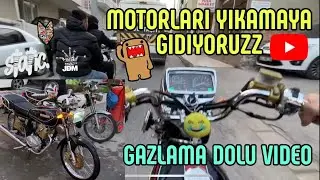 CG LERİ YIKAMAYA GİDİYORUZ ENVERLE | GAZLAMA DOLU VİDEO | #izmir #cg #moto35 #BerkÇakmak