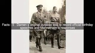 Hitler and Mannerheim recording Top  #11 Facts