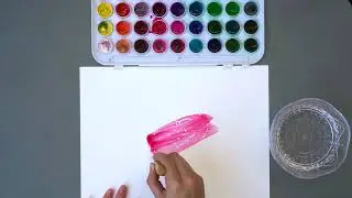 WHITE CRAYON MAGIC PAINTING CRAFT FOR KIDS