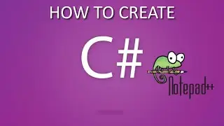 How to Create C# Programs in Notepad++