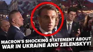 💥Macron’s SHOCKED with a statement about WAR in Ukraine! Listen what he says!