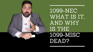 1099-NEC – What is it, and why is the 1099-Misc Dead?