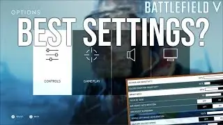 MY BATTLEFIELD 5 SETTINGS | BATTLEFIELD V SETTINGS (What is the best Sensitivity & FOV settings)