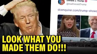 Trump Campaign IN FREE FALL Picks Fight with SWIFTIES