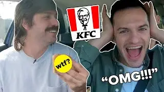 KFC Drive-Thru: Trying Fan Orders