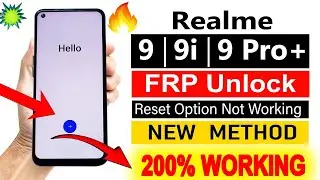 Realme 9/9i/9 Pro Plus FRP Bypass New Method Without PC 100% Working