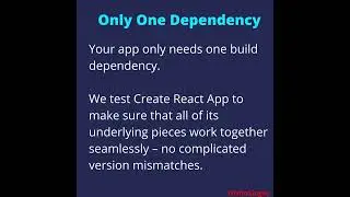 Create react App project setup #react