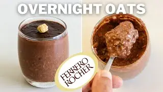 Ferrero Rocher Overnight Oats