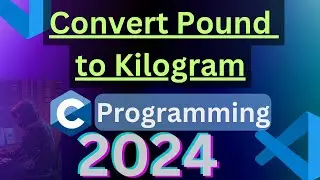 Convert Pound to Kilogram C Program