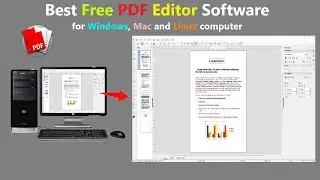 Best Free PDF Editor Software for Windows, Mac and Linux computer.