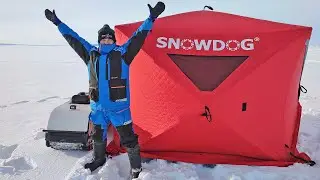 Палатка Snowdog Cube | зимняя рыбалка на Волге