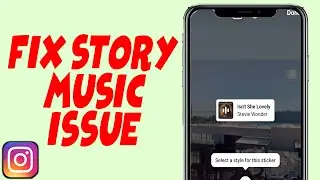 How To Fix Instagram Story Music Problem (2024)