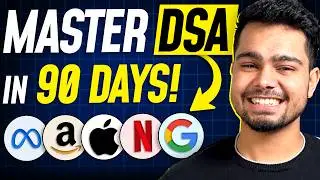 90 Days DSA Roadmap ! 🔥 | DSA Conquered! 💯 | Beginner to Advanced Level!