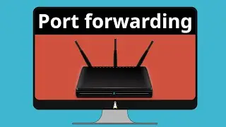 Router port forwarding for remote desktop