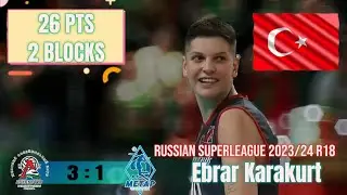 [Russian Superleague 2023/24 R18] [Lokomotiv Kaliningrad vs Dinamo Metar] [Ebrar Karakurt]