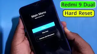 Redmi 9 Hard Reset | Redmi 9 Factory Reset | Redmi (M2006C3MII) Pattern Unlock Redmi 9 Without PC |