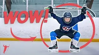 10-Year-Old SHOCKS World Class Skills Coach 🏒