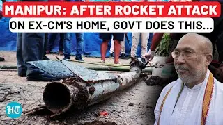 Manipur In Fear After Rocket Attack On Ex-CM's Home; Schools Shut Amid Drone Threat | Kuki | Meitei