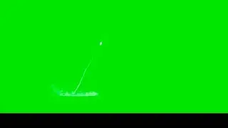 Rocket Launching Green Screen