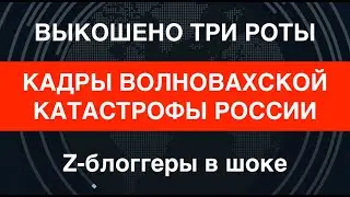 Z-блоггеры в шоке: выкошено три роты оккупантов. Подтверждение волновахской катастрофы России