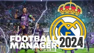 REAL MADRID A MELHOR EQUIPA DO MUNO NO FM24 | FOOTBALL MANAGER 2024