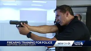 Police show off training scenario equipment